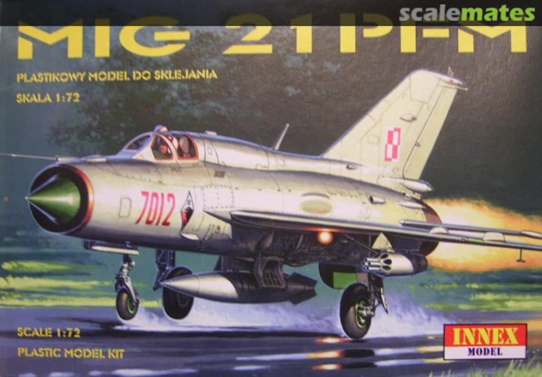Boxart MiG-21PFM INNEX Model Boxart MiG-21PFM INNEX Model