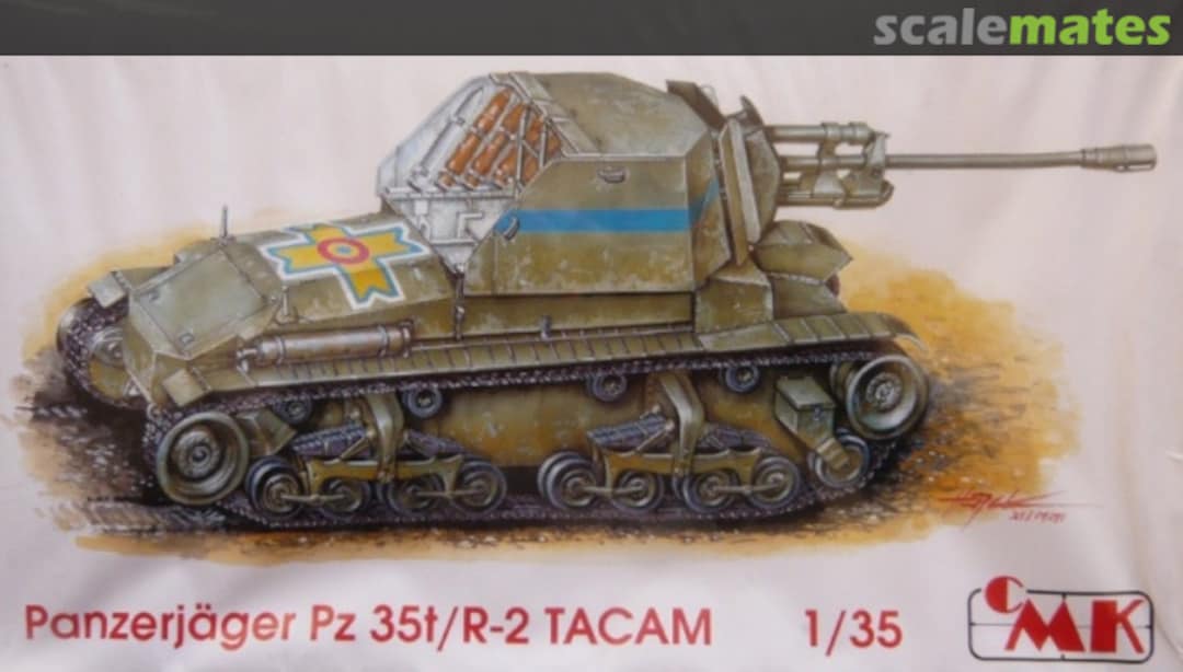 Boxart Panzer Jäger Pz 35T/R2 TACAM T35022. CMK Boxart Panzer Jäger Pz 35T/R2 TACAM T35022. CMK