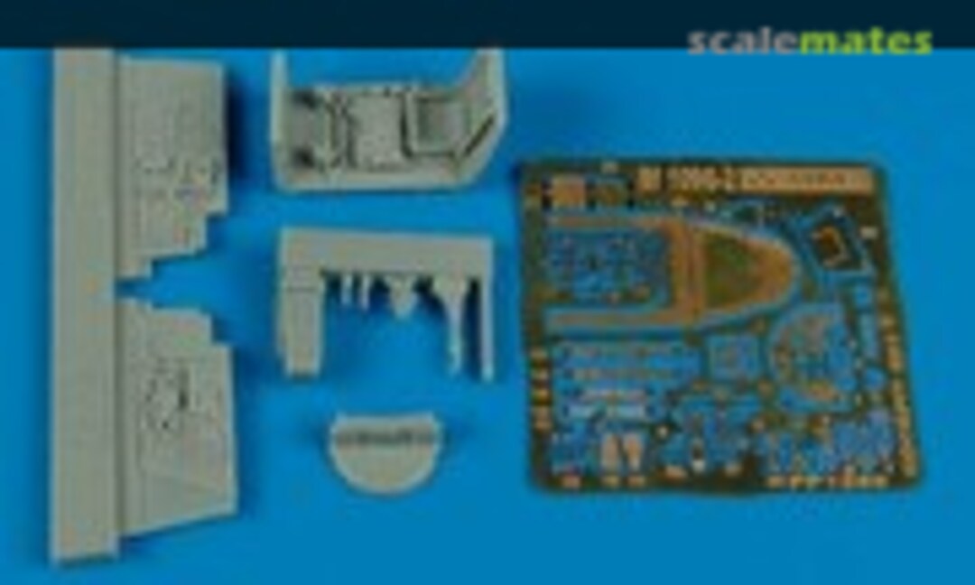 1:72 Messerschmitt Bf 109G-2 cockpit set (Aires 7259)