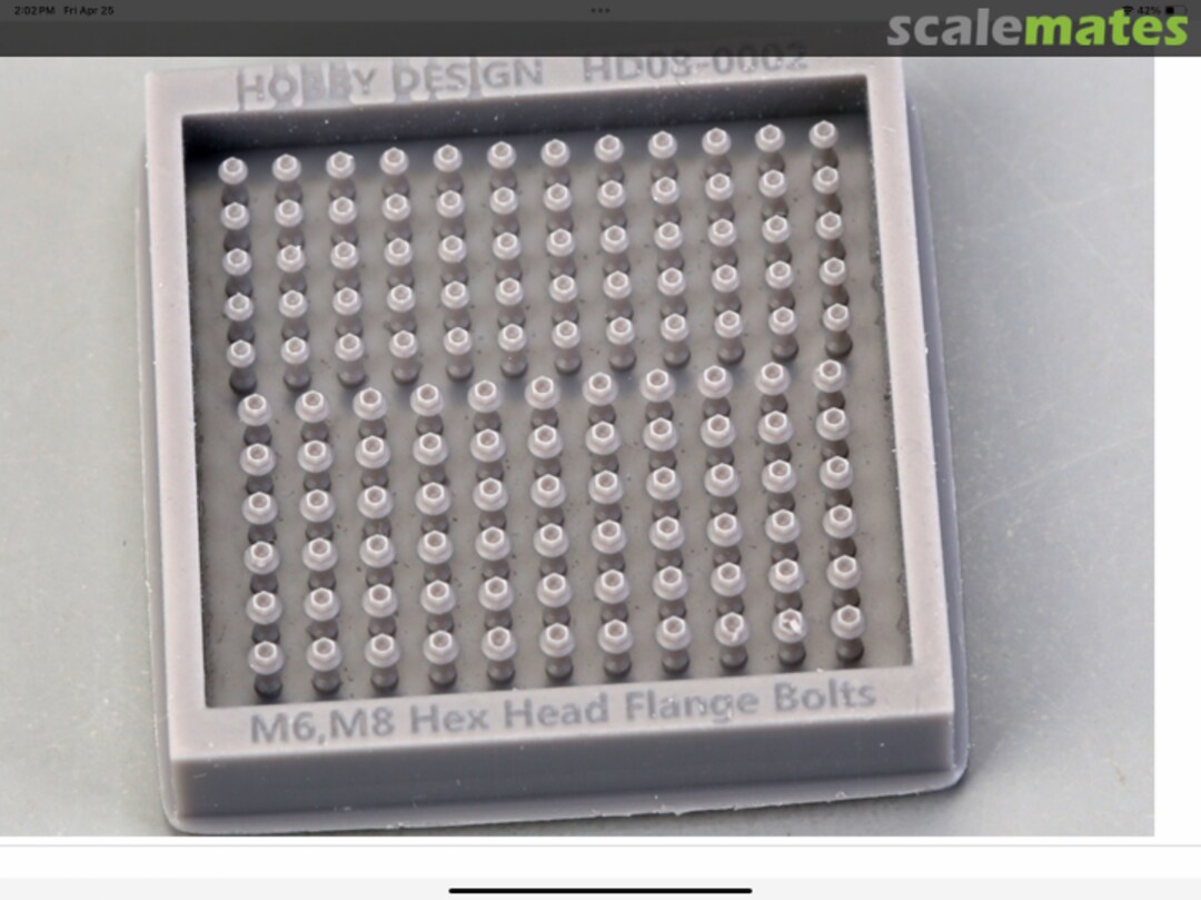 Boxart M6, M8 Hex Head Flange Bolts (B) HD08-0002 Hobby Design Boxart M6, M8 Hex Head Flange Bolts (B) HD08-0002 Hobby Design