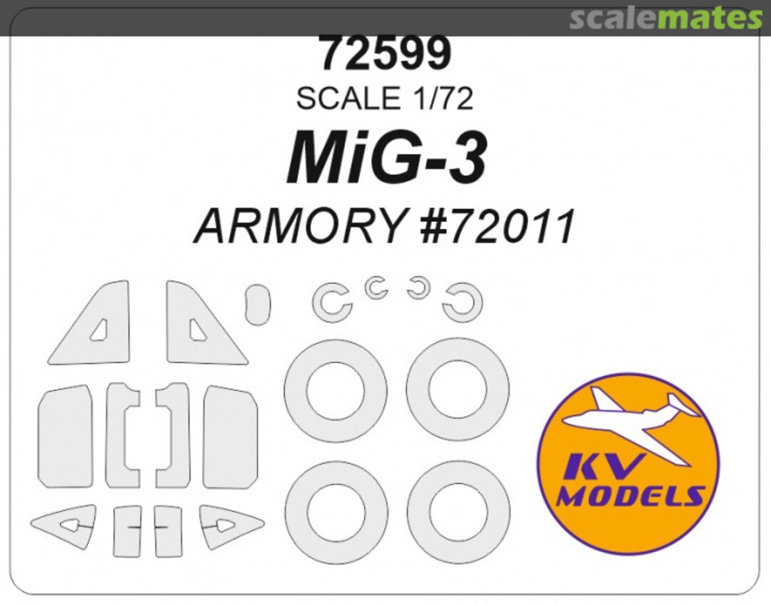Boxart MiG-3 72599 KV Models Boxart MiG-3 72599 KV Models