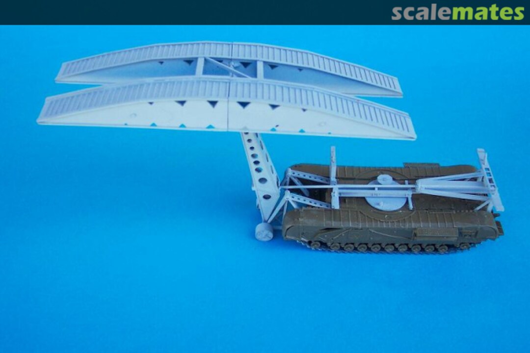 Boxart Churchill Bridgelayer (30ft. No.2) MT 72076 Modell Trans Modellbau Boxart Churchill Bridgelayer (30ft. No.2) MT 72076 Modell Trans Modellbau