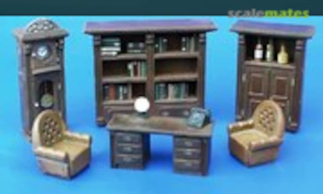 1:35 Furniture - Study room (PlusModel 093) 093