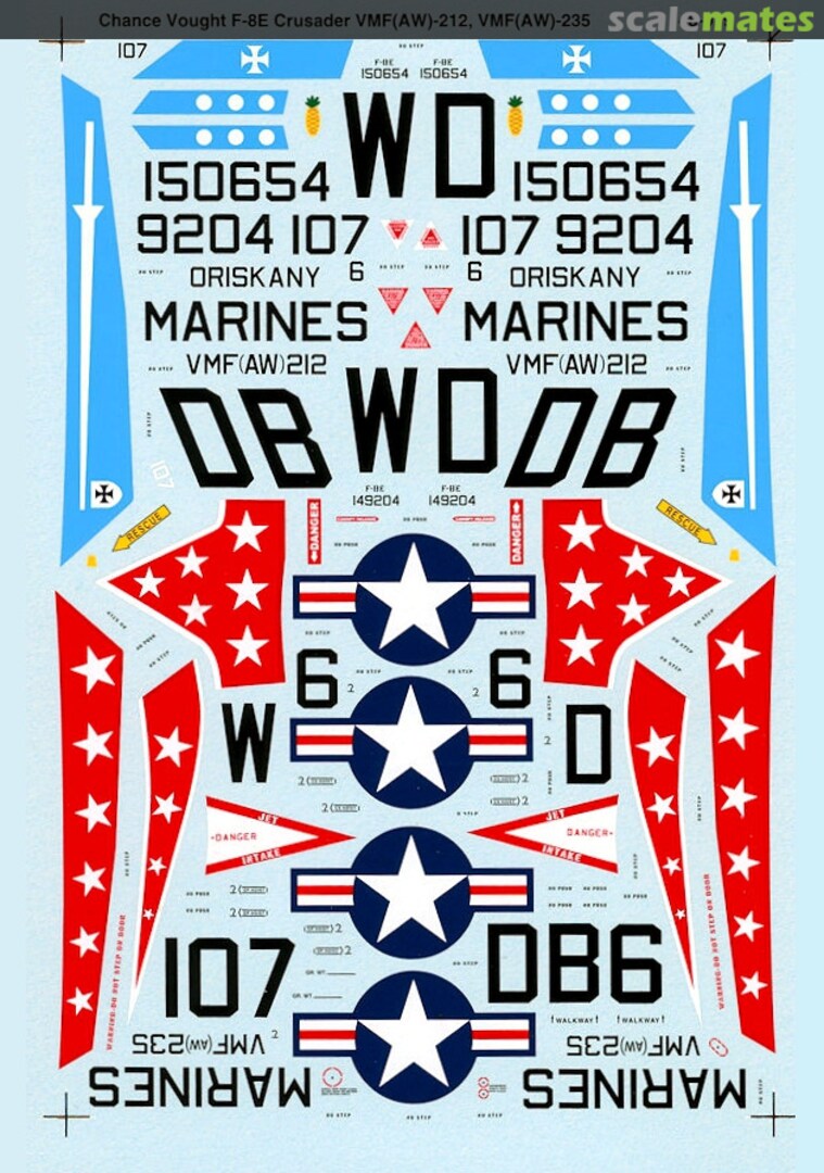 Boxart F-8E Crusaders 48-919 SuperScale International Boxart F-8E Crusaders 48-919 SuperScale International