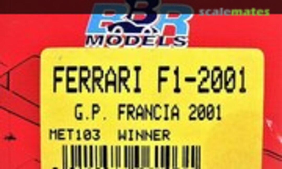 Ferrari F2001 F1 (BBR MET103)