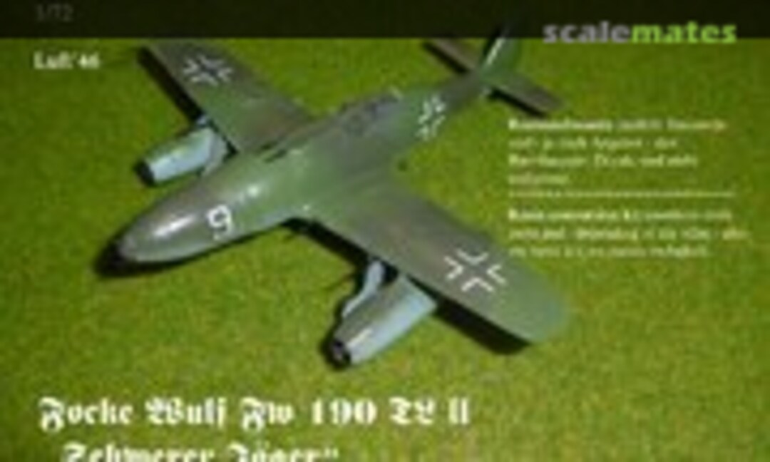 1:72 Focke Wulf Fw 190 TL II "Schwerer Jäger" (Bird Models 72026) 72026