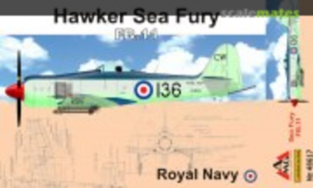 1:48 Hawker Sea Fury FB.11 (AMG 48617)