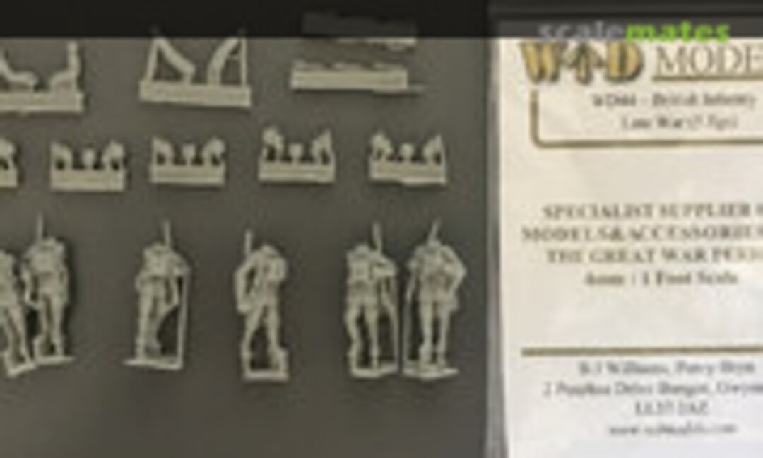 1:72 British infantry late war (WW1) (WD Models WD44)