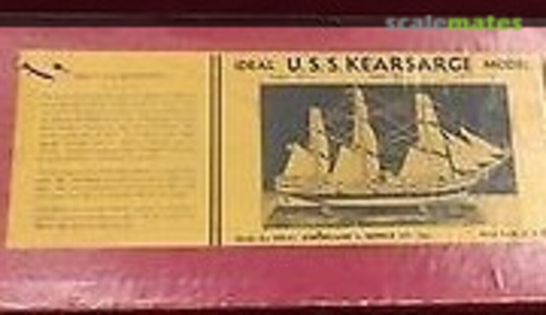 1:75 USS Kearsarge (Ideal Model Aeroplanes and Supplies )