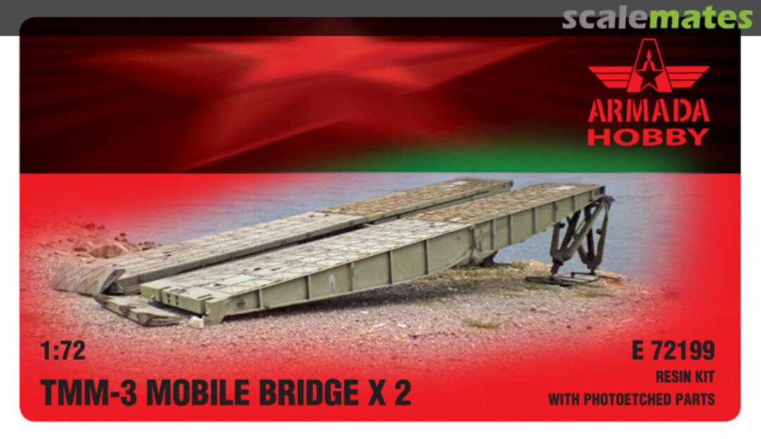 Boxart TMM-3 Mobile Bridge x2 E72199 Armada Hobby Boxart TMM-3 Mobile Bridge x2 E72199 Armada Hobby