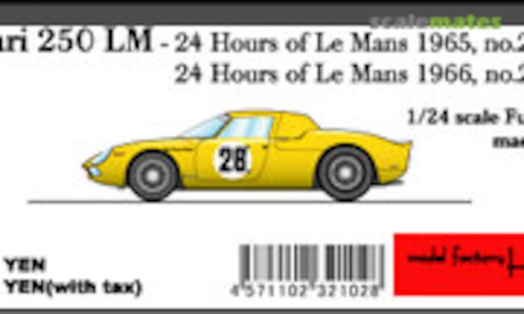 1:24 Ferrari 250 LM (Model Factory Hiro K-102) K-102