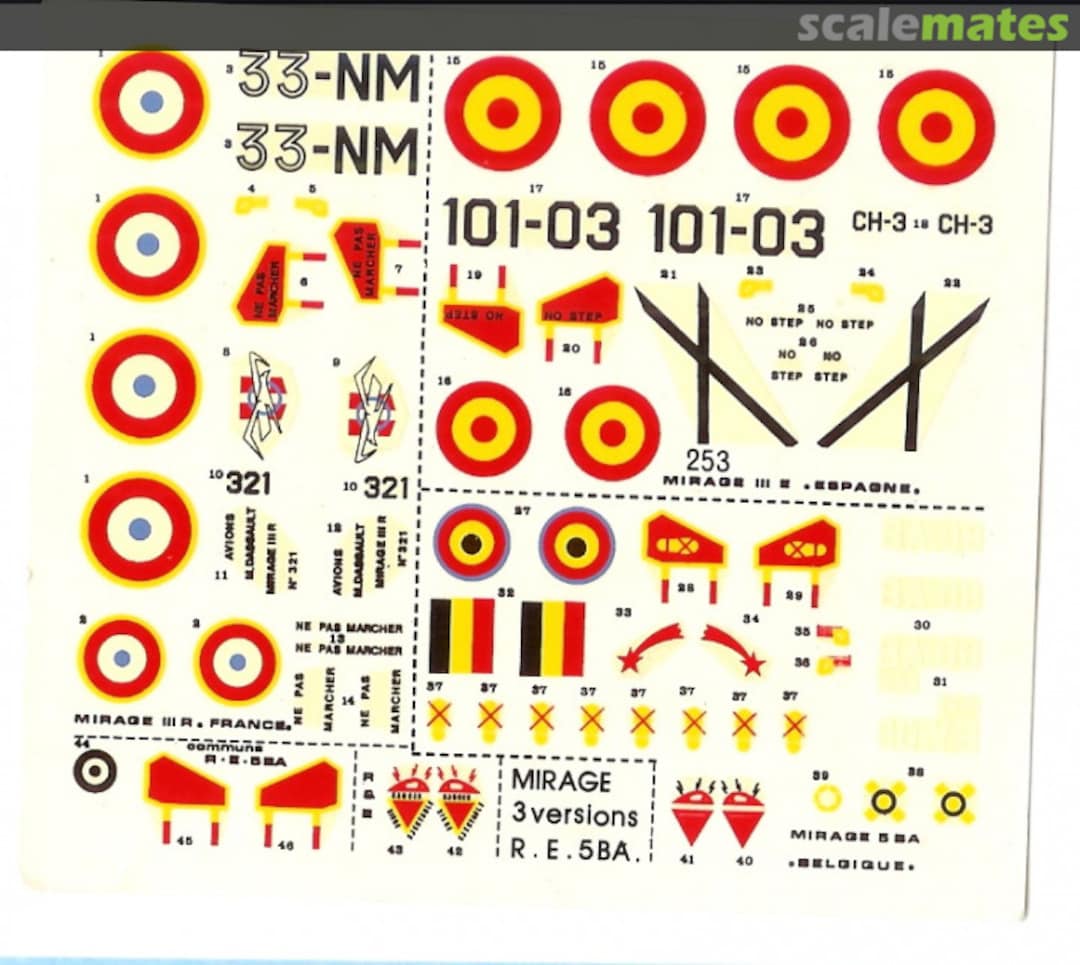 Contents Mirage III 253 Heller Contents Mirage III 253 Heller