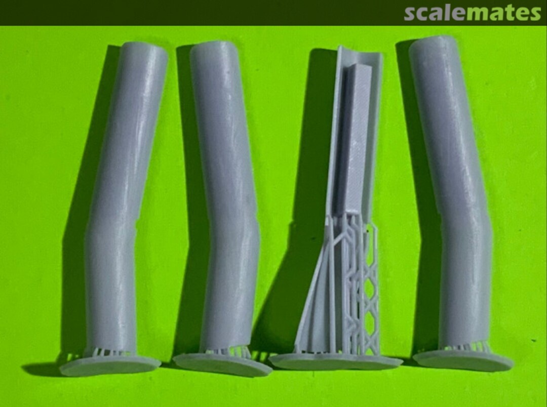 Boxart Junkers Ju 88 Nightfighter Exhaust Shrouds ACM-32046 Aerocraft Models Boxart Junkers Ju 88 Nightfighter Exhaust Shrouds ACM-32046 Aerocraft Models