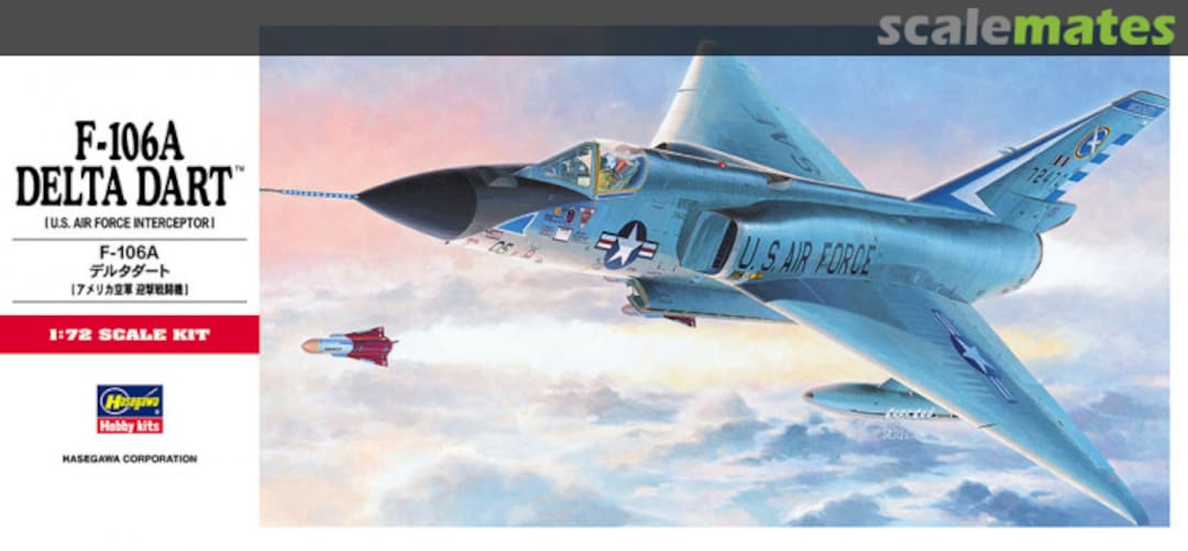 Boxart F-106A Delta Dart C11 Hasegawa Boxart F-106A Delta Dart C11 Hasegawa
