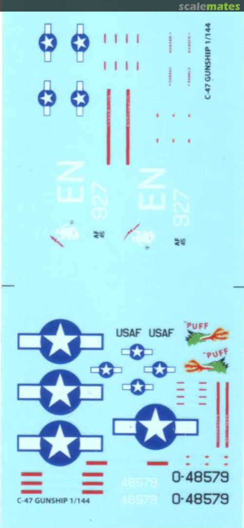 Boxart AC-47 gunship 14447 Siam Scale Boxart AC-47 gunship 14447 Siam Scale