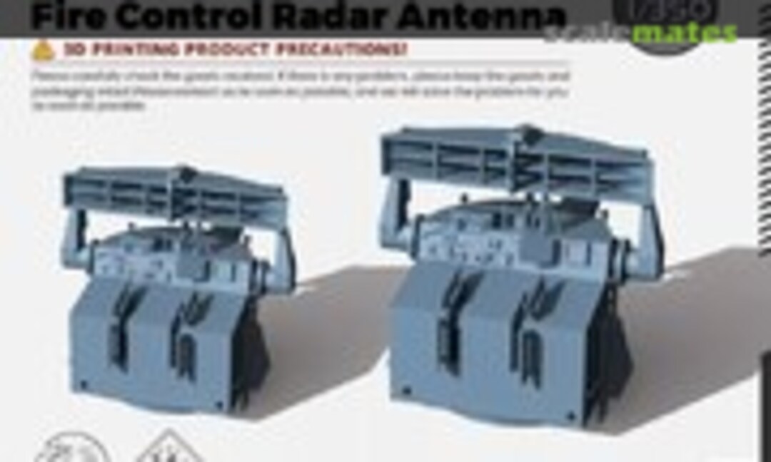 1:350 274 Type Fire Control Radar Antenna (Yao's Studio/ 老姚手工坊 LY350010) LY350010