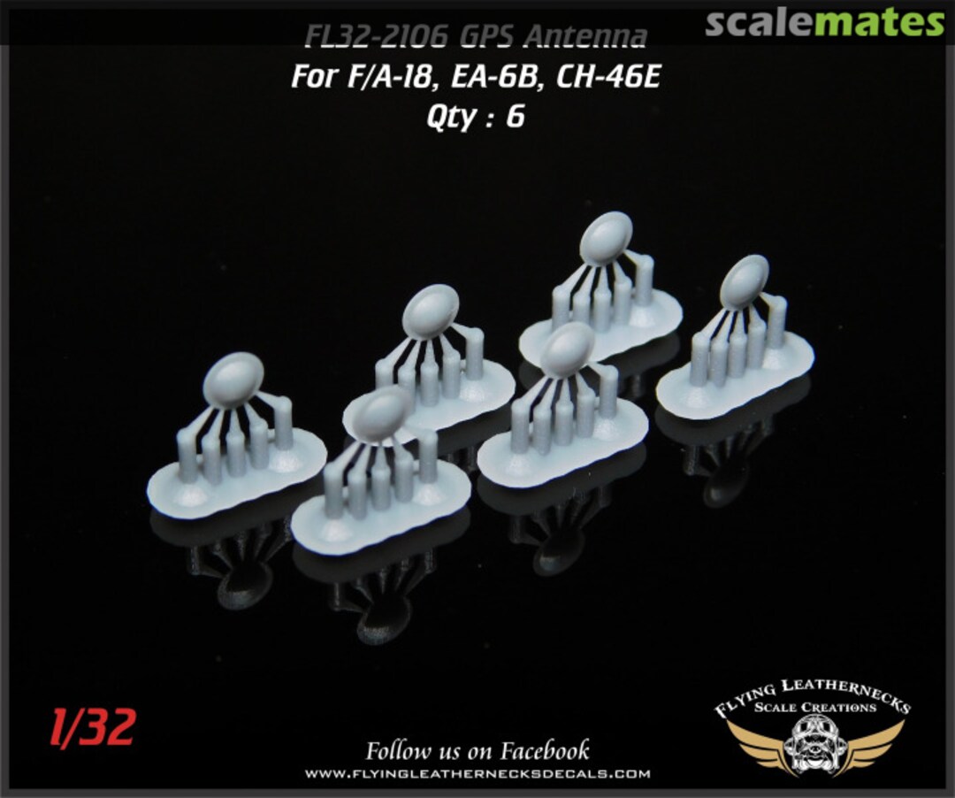 Boxart GPS Antenna for F/A-18, EA-6B, CH-46E FL32-2106 Flying Leathernecks Boxart GPS Antenna for F/A-18, EA-6B, CH-46E FL32-2106 Flying Leathernecks