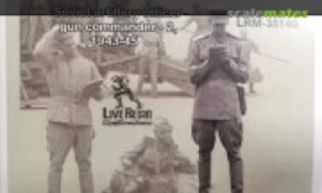 1:35 Soviet artillery officer - gun commander - 2, 1943 - 45 (Live Resin LRM-35146) LRM-35146