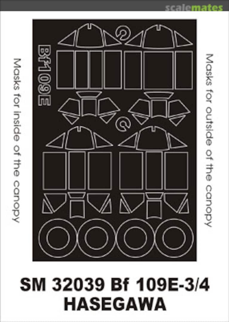 Boxart Bf 109E3/4 SM32039 Montex Boxart Bf 109E3/4 SM32039 Montex