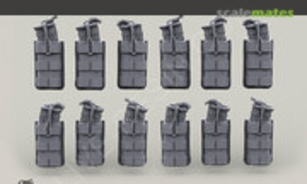 1:35 CONDOR 5.56 mm MOLLE Rifle Magazine Pouches (Live Resin LRE-35109) LRE-35109