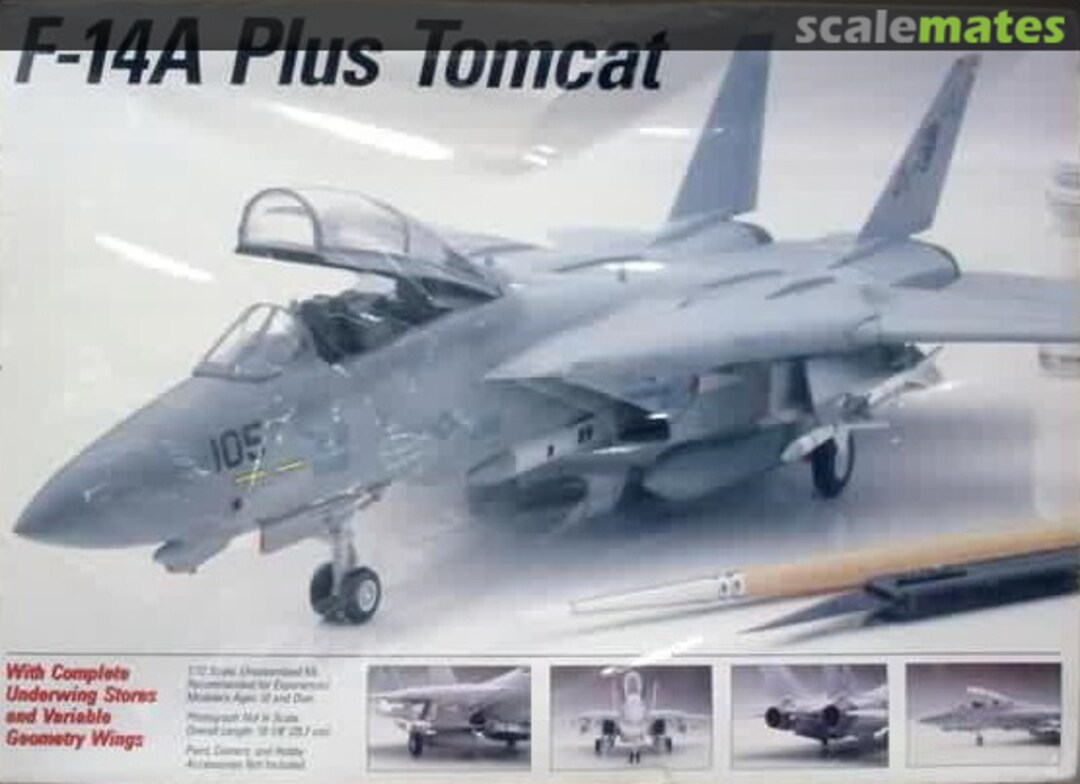 Boxart F-14A Plus Tomcat 649 Testors