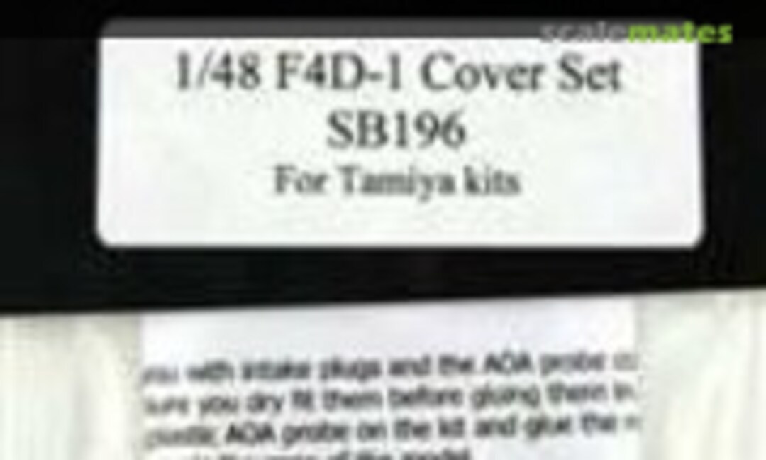 1:48 F4D-1 Skyray FOD Cover Set (Steel Beach 48073) 48073