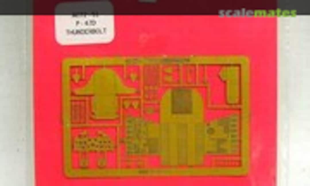 1:72 P-47D Thunderbolt Cockpit Detail Set (Airwaves AC72-51)