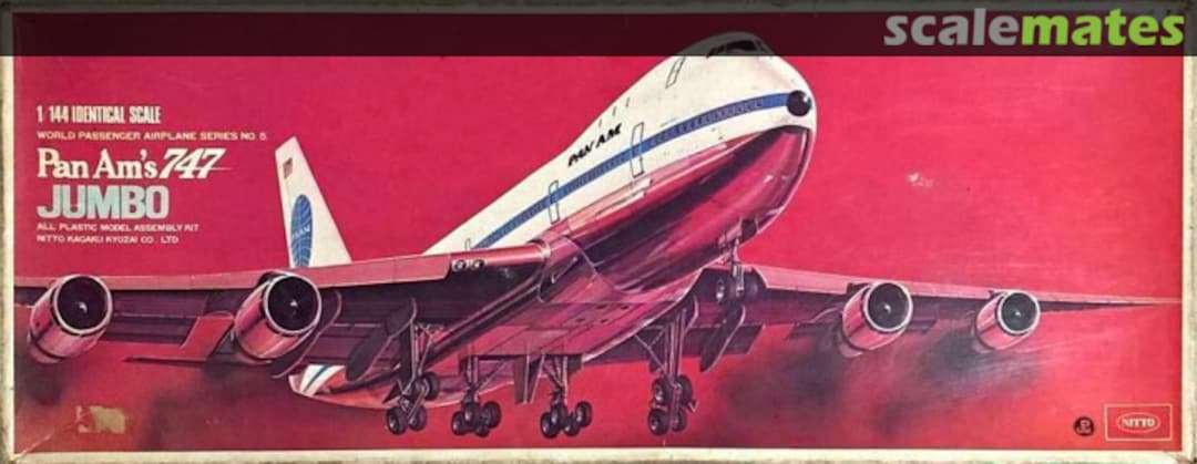 Boxart Pan Am's 747 Jumbo 200-600 Nitto Boxart Pan Am's 747 Jumbo 200-600 Nitto
