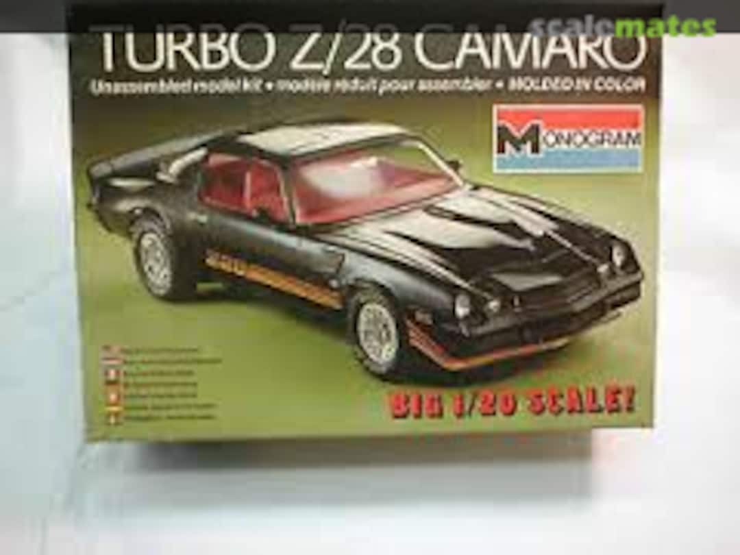 Boxart TURBO Z/28 CAMARO 2403 Monogram Boxart TURBO Z/28 CAMARO 2403 Monogram