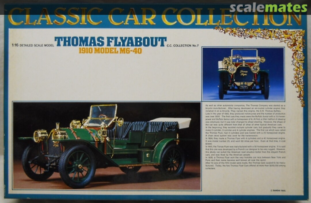 Boxart Thomas Flyabout 1910 Model M6-40 0504275 Bandai Boxart Thomas Flyabout 1910 Model M6-40 0504275 Bandai
