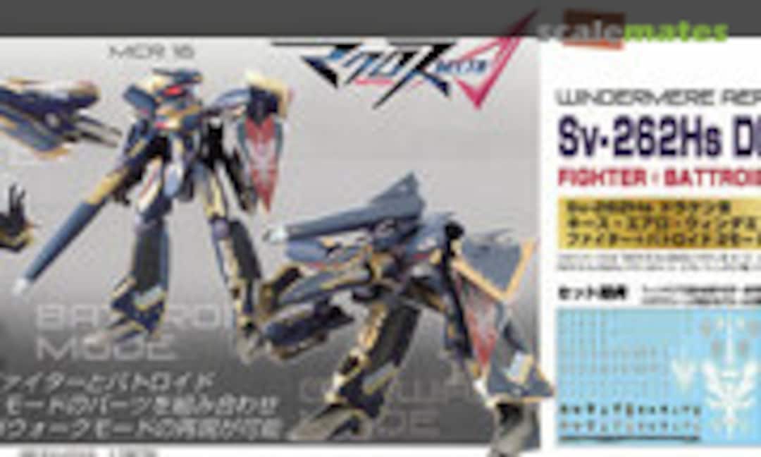 1:144 Sv-262Hs Draken III Fighter + Battroid (Tomytec MCR17) MCR17