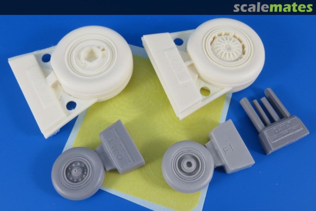 Boxart Late weighted Wheels for McDonnell F-4C/F-4D/F-4E Phantom R32006 Q-M-T Boxart Late weighted Wheels for McDonnell F-4C/F-4D/F-4E Phantom R32006 Q-M-T