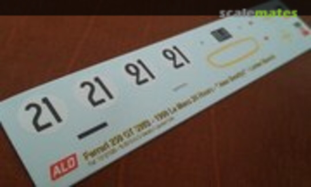 1:43 Ferrari 250 GT SWB (ALO Decals 10121020) 10121020