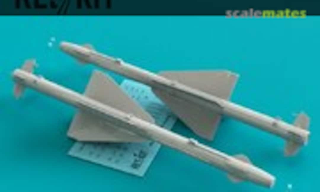 1:72 R-23T missiles for MiG-23 (2 pcs) (ResKit RS72-0162) RS72-0162
