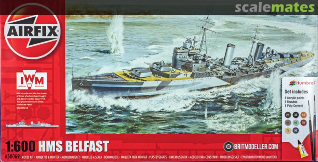 Boxart HMS Belfast A50069 Airfix