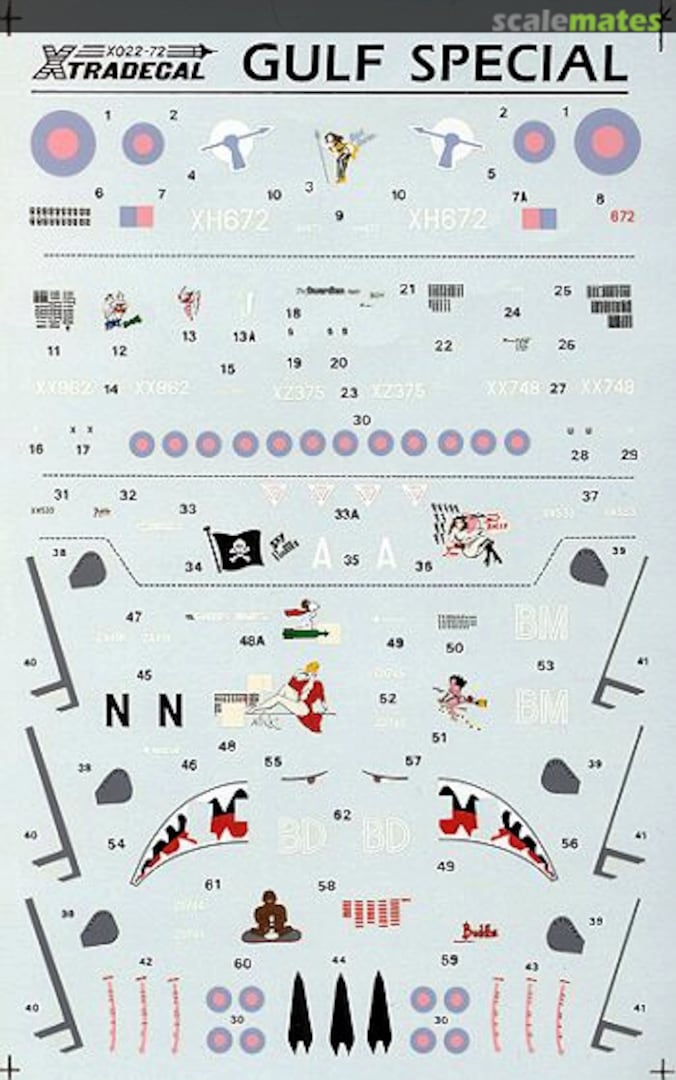 Boxart Gulf Special Part 1 X022-72 Xtradecal