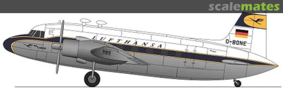 Boxart Vickers Viking - Lufthansa FRP4135 F-RSIN Boxart Vickers Viking - Lufthansa FRP4135 F-RSIN