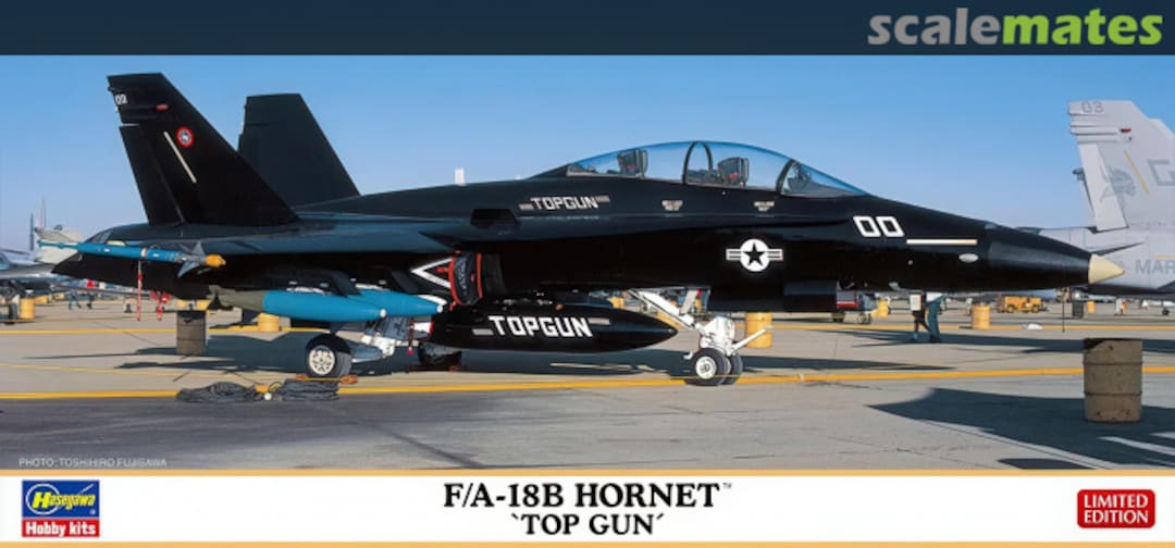 Boxart F/A-18B Hornet 02436 Hasegawa Boxart F/A-18B Hornet 02436 Hasegawa