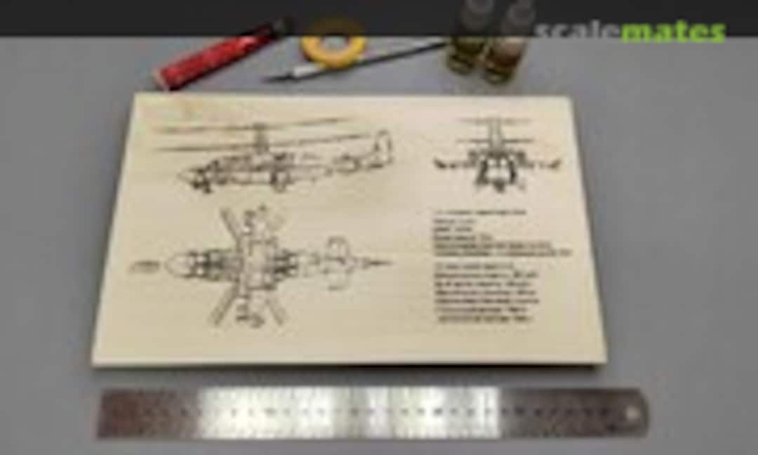 1:48 Blueprint Ka-52 (Hobby Mix AM48242) AM48242