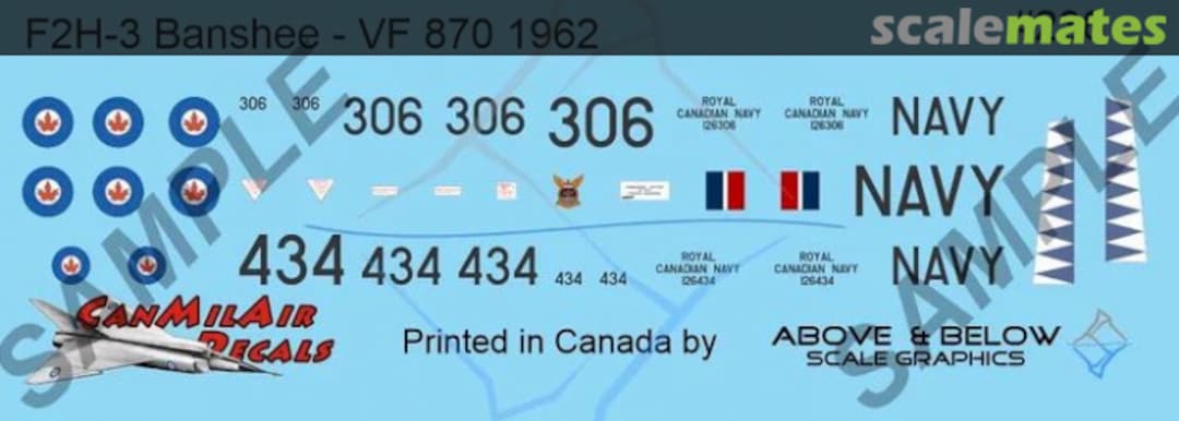 Boxart McDonnell F2H-3 Banshee 236 Above & Below Graphics Boxart McDonnell F2H-3 Banshee 236 Above & Below Graphics