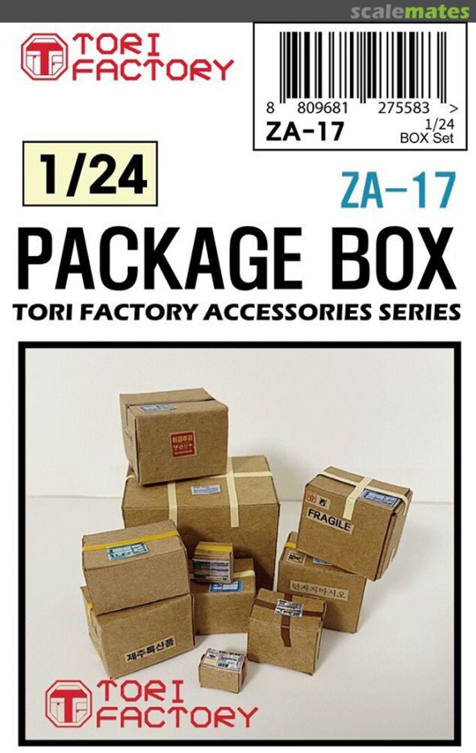 Boxart Package Box Set (36 Pieces) ZA-17 Tori Factory