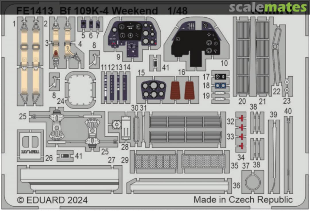 Boxart Bf 109K-4 FE1413 Eduard Boxart Bf 109K-4 FE1413 Eduard