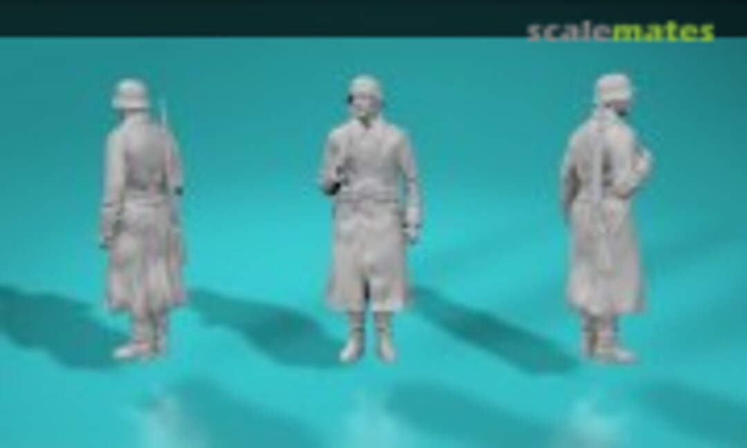 1:35 German Police WWII - with dog - version 1 (EMP3d 99200188-35) 99200188-35