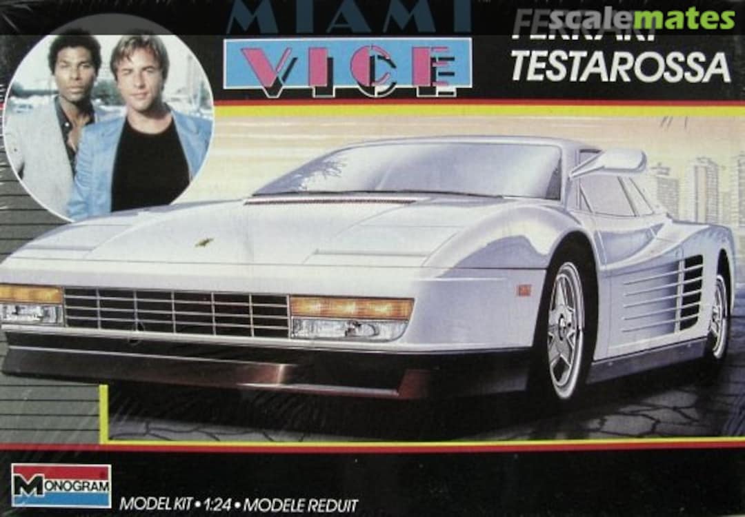 Boxart Ferrari Testarossa 2756 Monogram Boxart Ferrari Testarossa 2756 Monogram