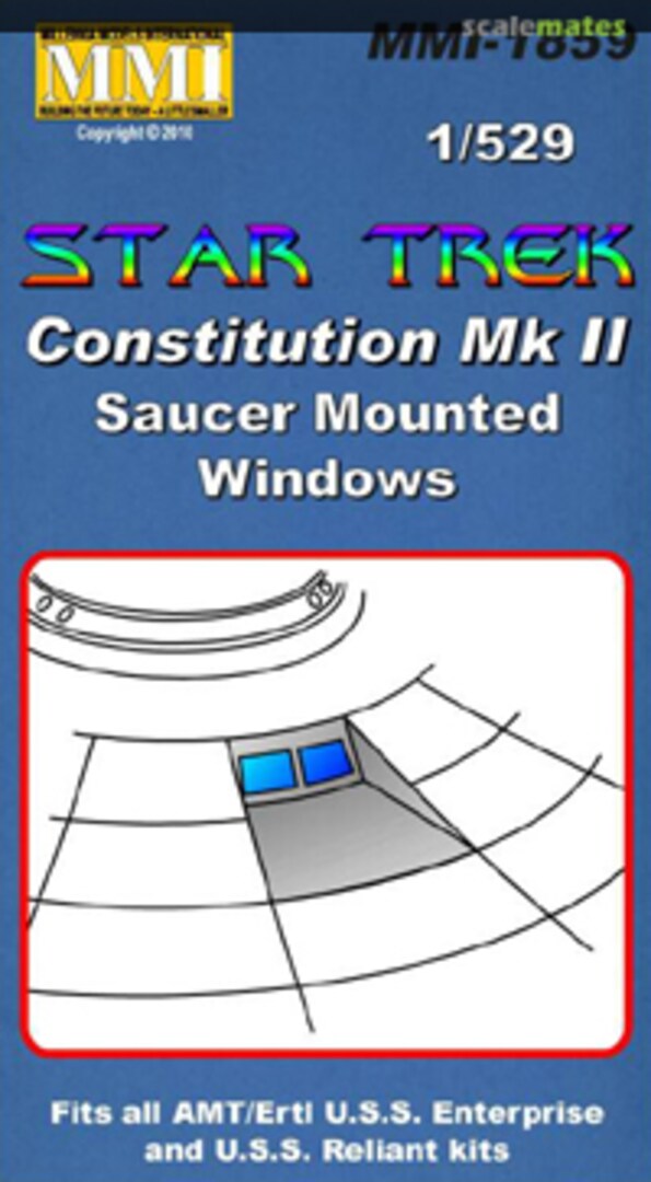 Boxart Saucer Mounted Windows MMI-1859 Millennia Models International