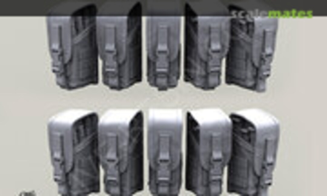 1:35 5,56 HSGI Universal Modular Triple Magazine Pouches (Live Resin LRE-35110) LRE-35110