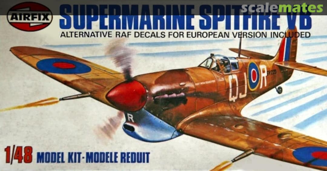 Boxart Supermarine Spitfire VB 04100-1 Airfix