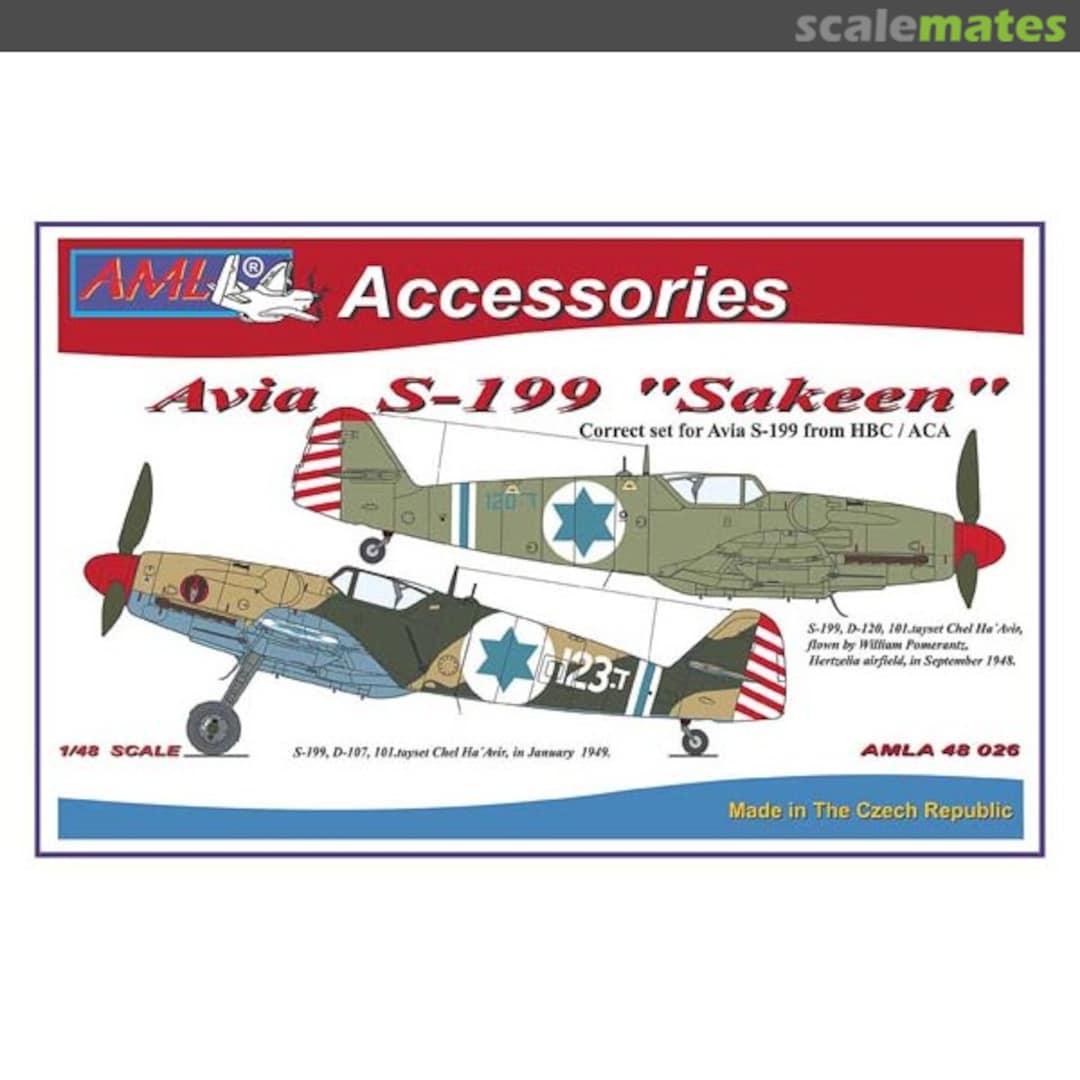 Boxart Avia S-199 "Sakeen" AMLA48026 AML Boxart Avia S-199 "Sakeen" AMLA48026 AML