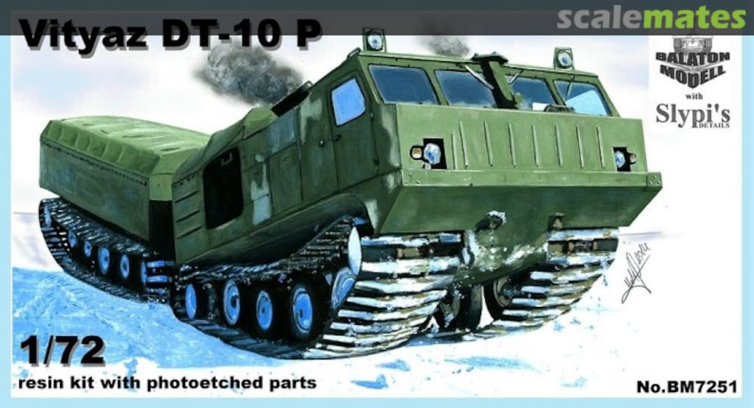 Boxart Vityaz DT-10-P BM7251 Balaton Modell Boxart Vityaz DT-10-P BM7251 Balaton Modell