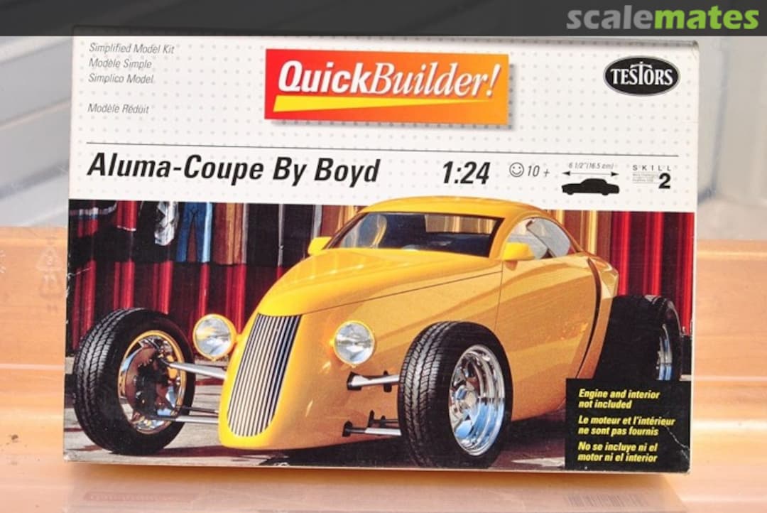 Boxart Aluma Coupe By Boyd Coddington 5202 Testors